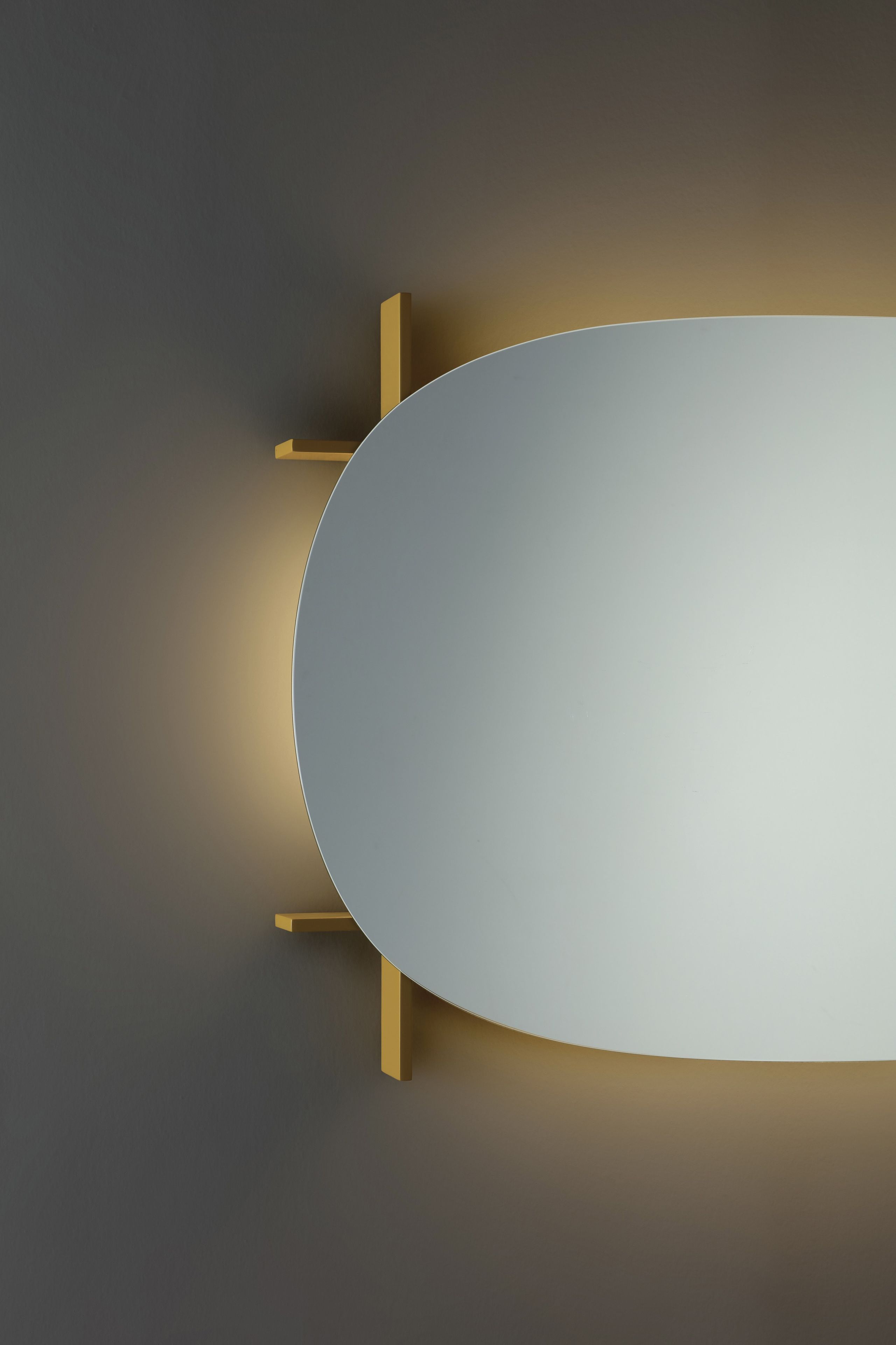 MARK by Azzurra Ceramica - Specchio bagno ovale da parete - 7