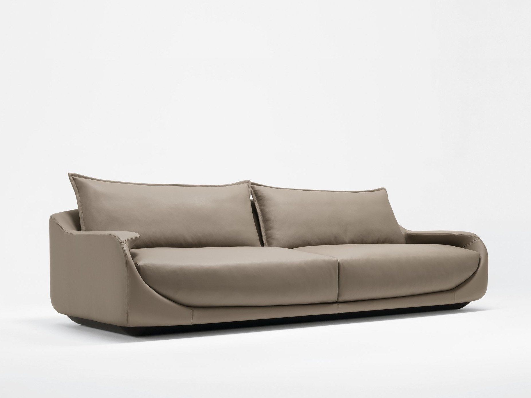 MARTINI Leather sofa Martini Collection By design Rossella