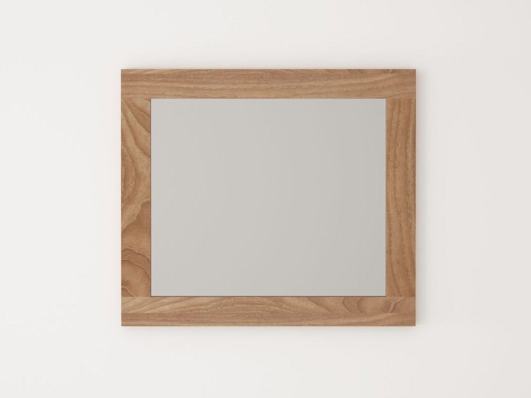MAX | Specchio per bagno by KARPENTER - Specchio in teak - 2
