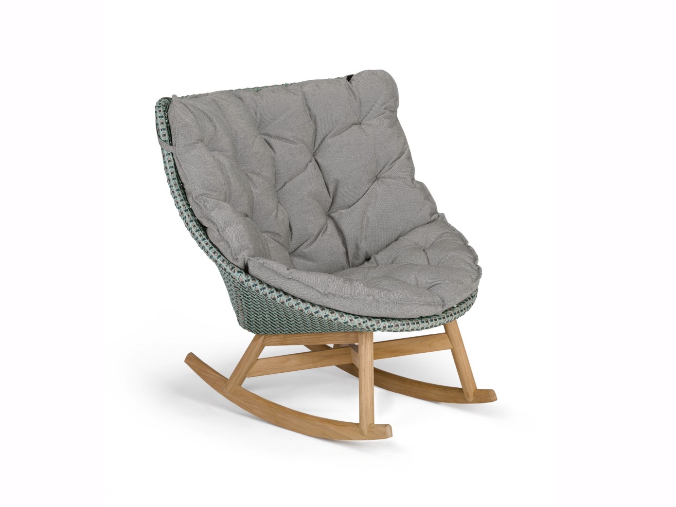 MBRACE | Rocking garden armchair By DEDON