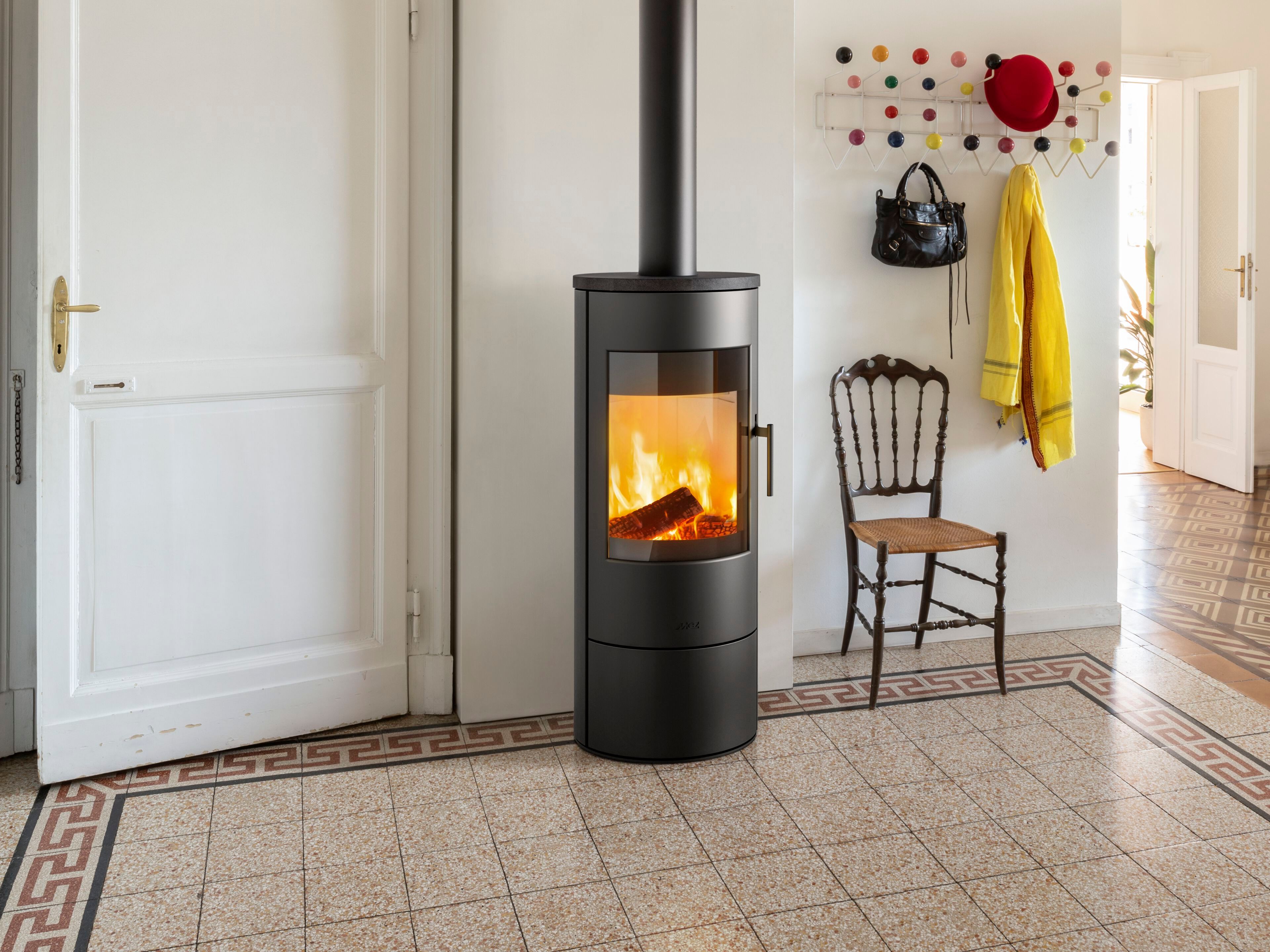 RAYHA by MCZ - Stufa a legna in acciaio