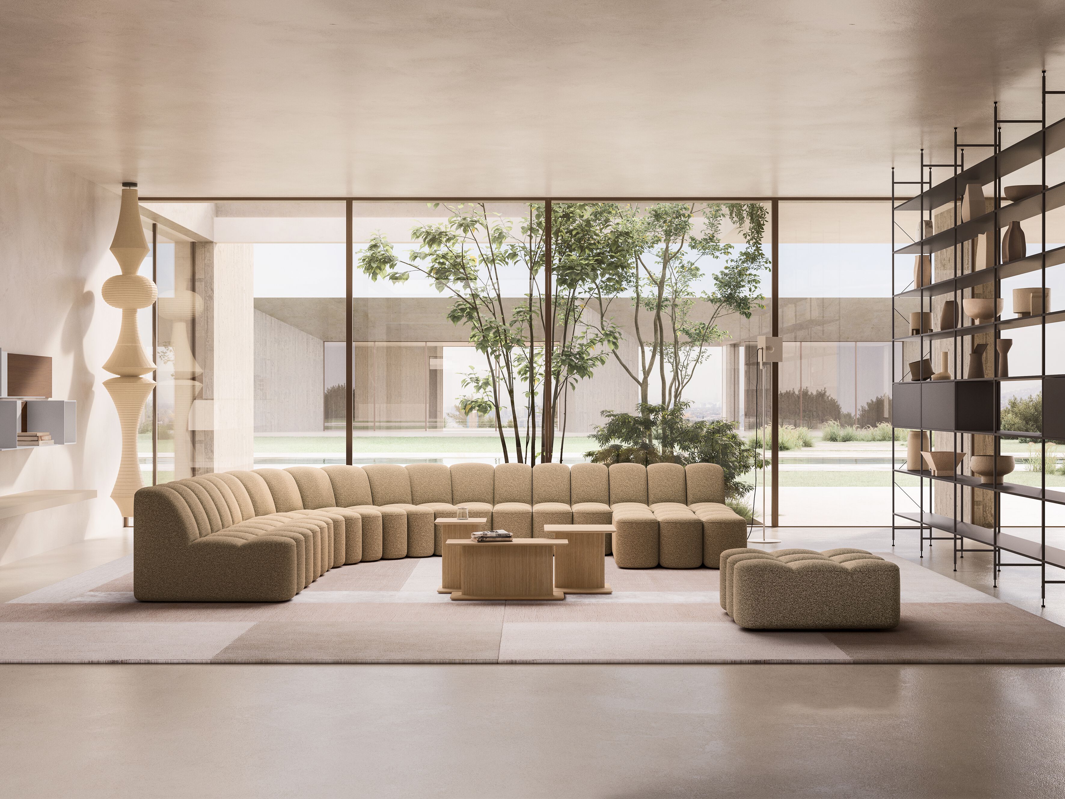 ARRAY COFFEE TABLE by MDF Italia - Tavolino da caffè in legno impiallacciato - 8