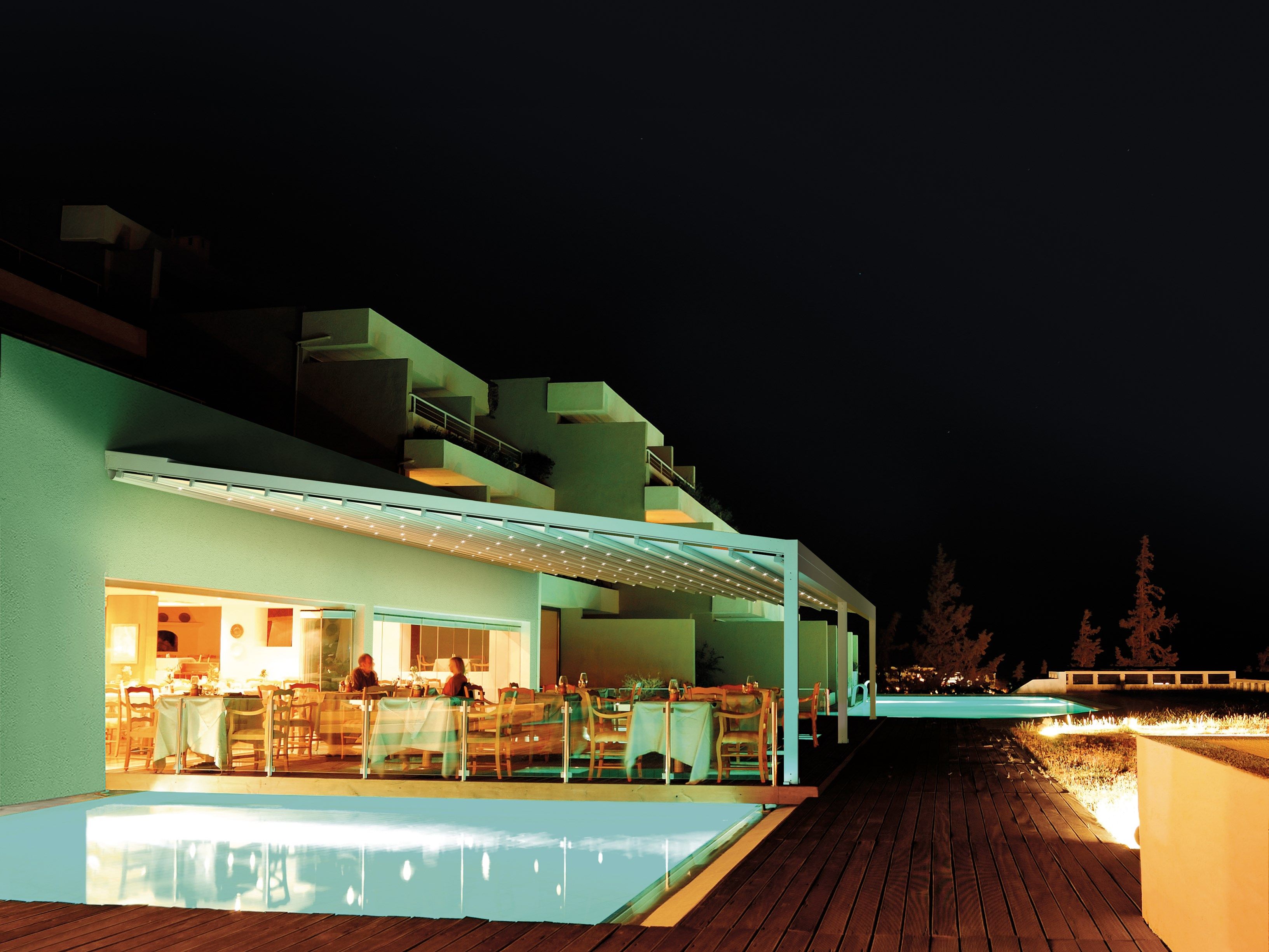 QUADRA 165 by GIBUS - Pergola con copertura scorrevole - 3