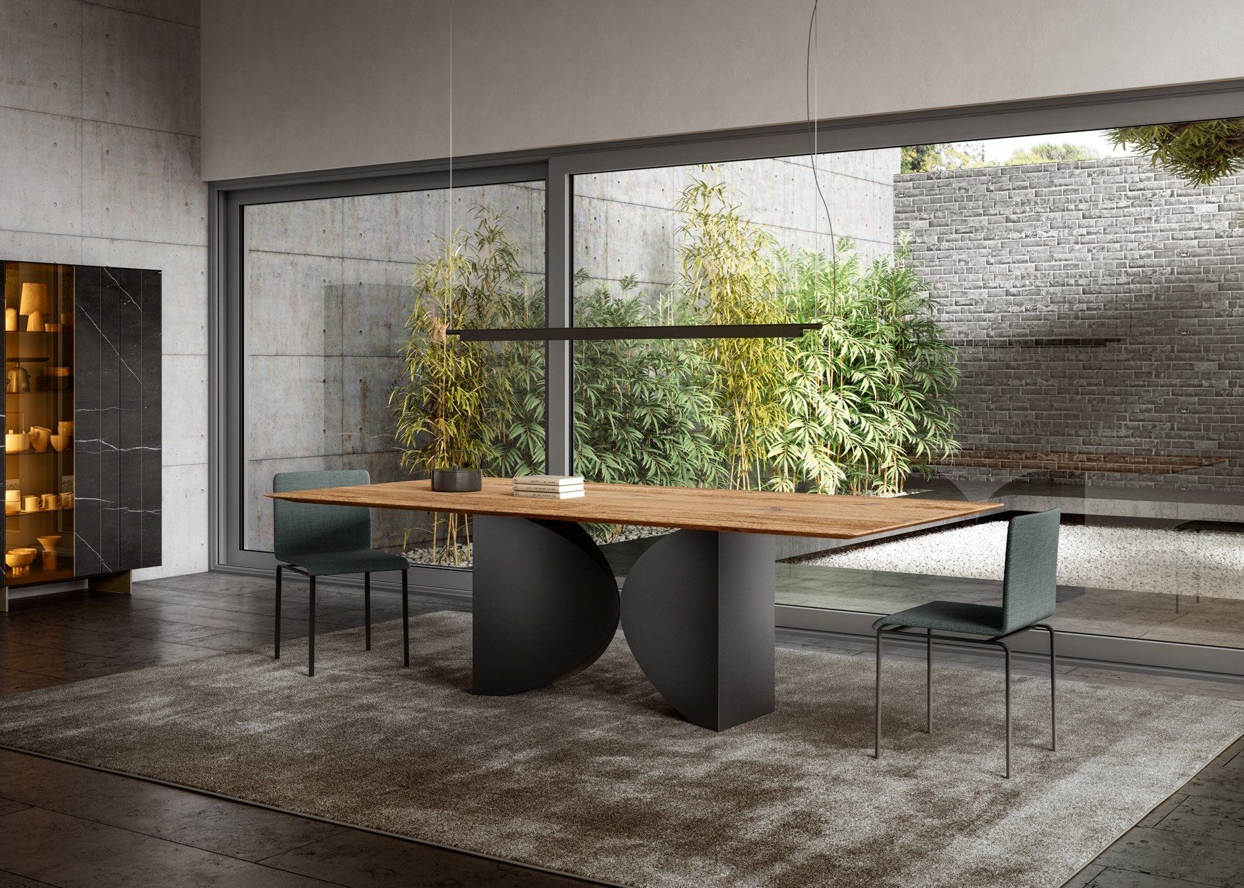 MEET - 2430W by Lago - Tavolo rettangolare in legno - 2