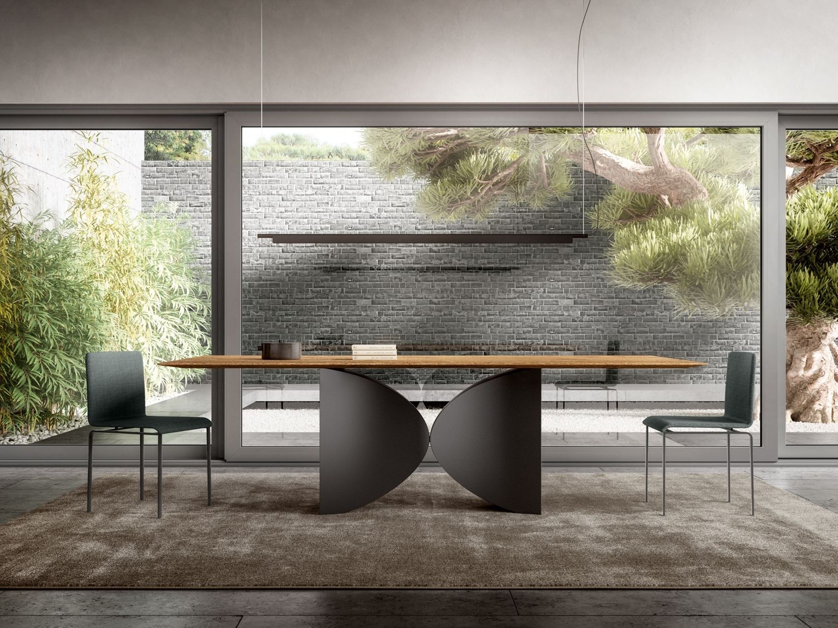 MEET - 2430W by Lago - Tavolo rettangolare in legno