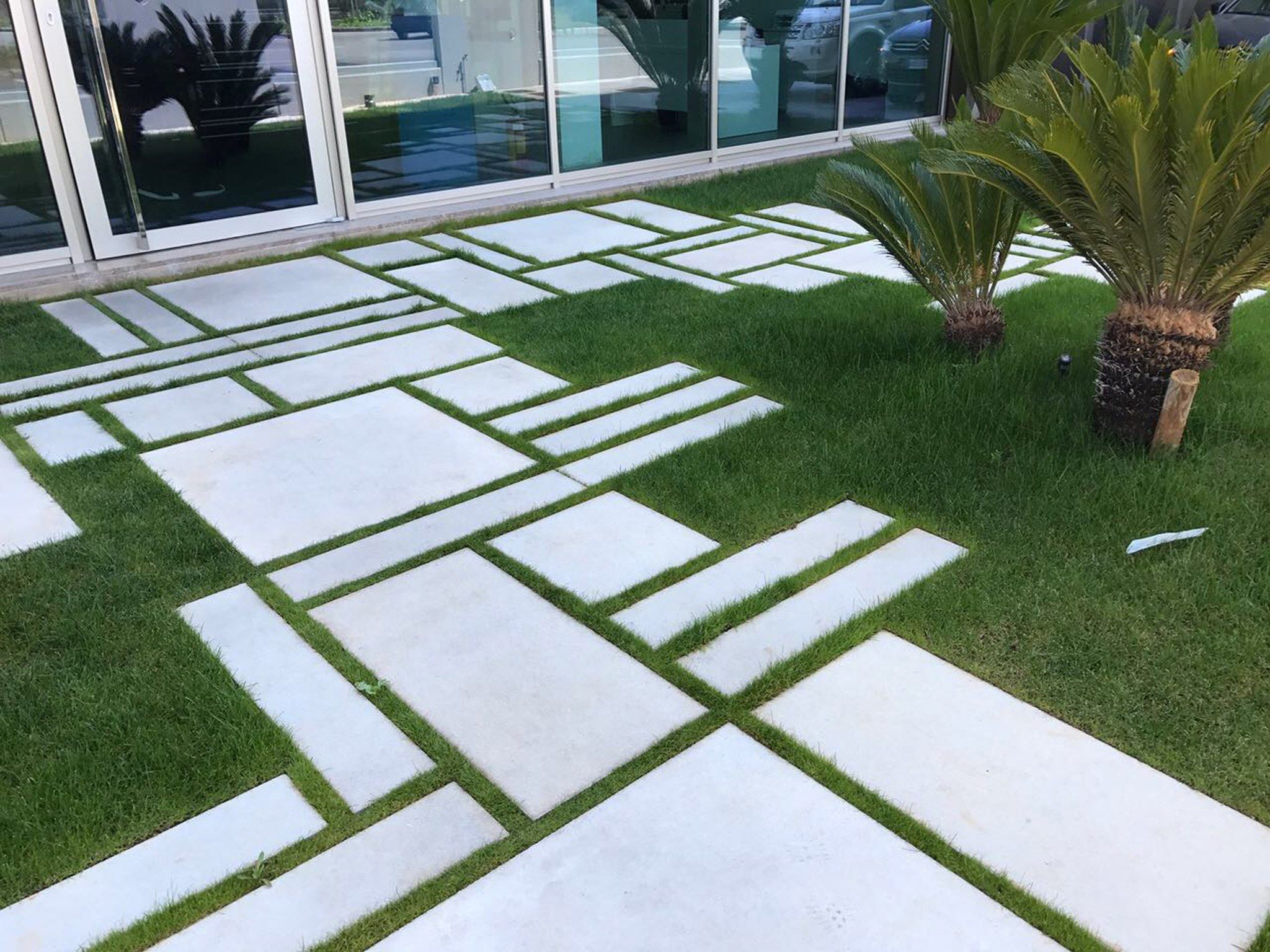 MEGA Marble grit outdoor floor tiles By FAVARO1 design João Nunes