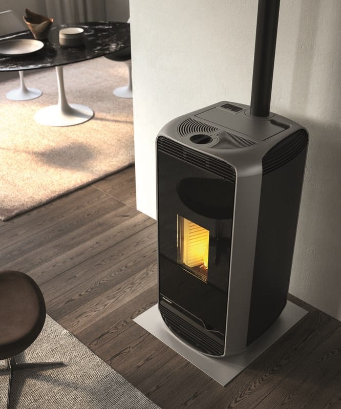 MEGHAN METALLO by PALAZZETTI - Stufa a pellet in alluminio classe A+ - 2