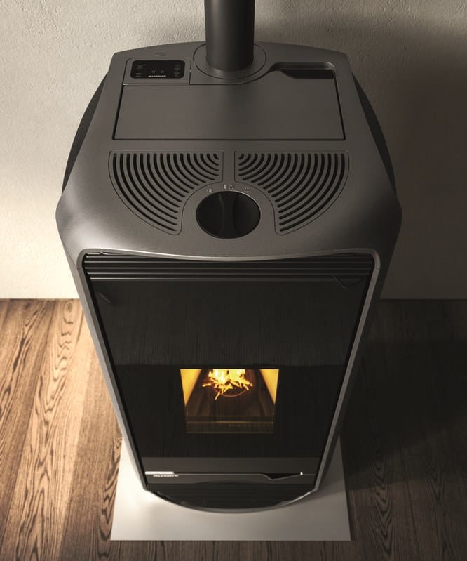 MEGHAN METALLO by PALAZZETTI - Stufa a pellet in alluminio classe A+ - 3