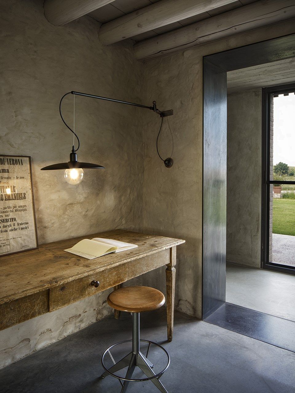 MERIDIANA by Aldo Bernardi - Lampada da parete in ottone - 2