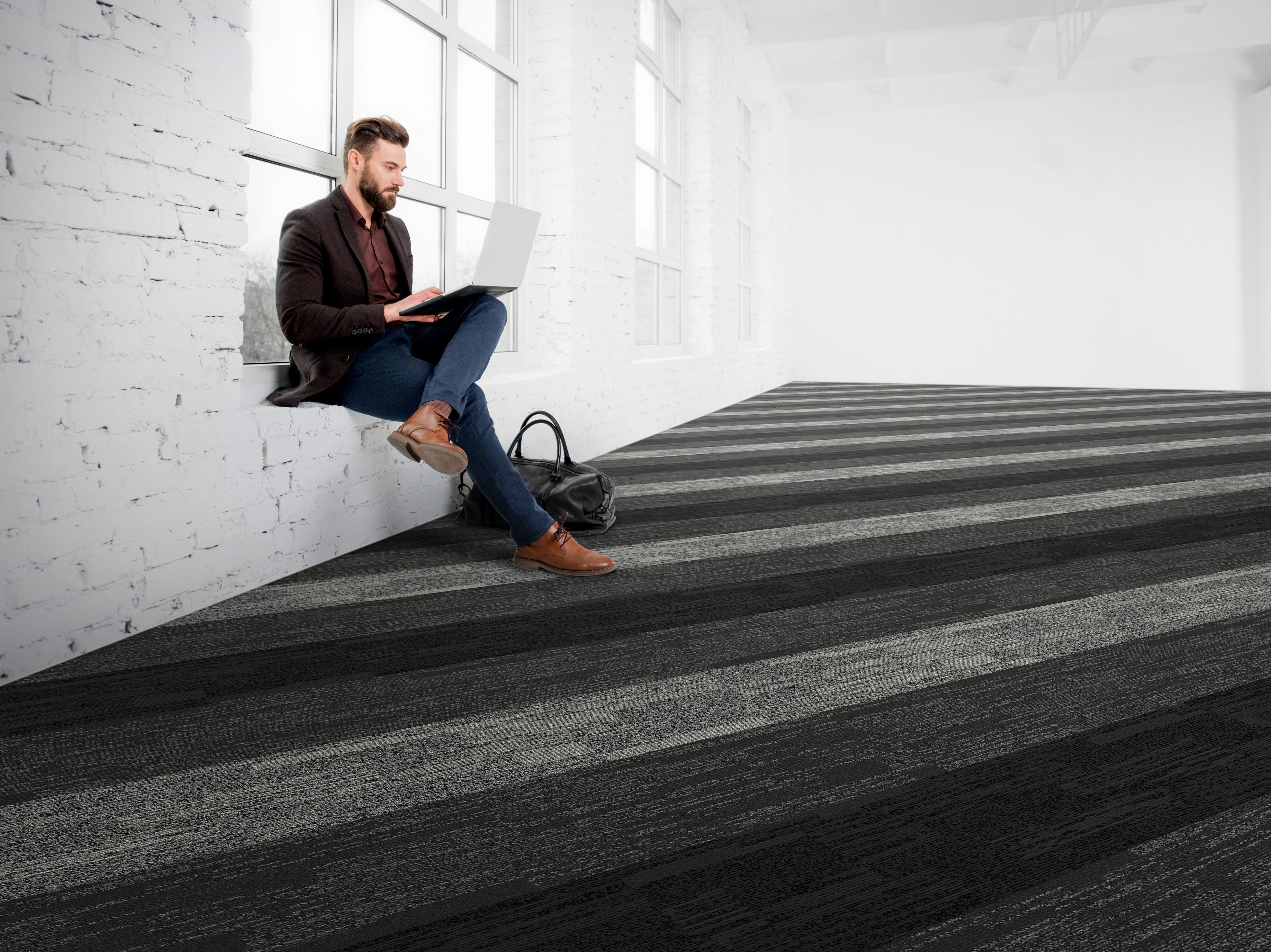 MESA by Carpets Inter - Moquette in Nylon® a quadrotte