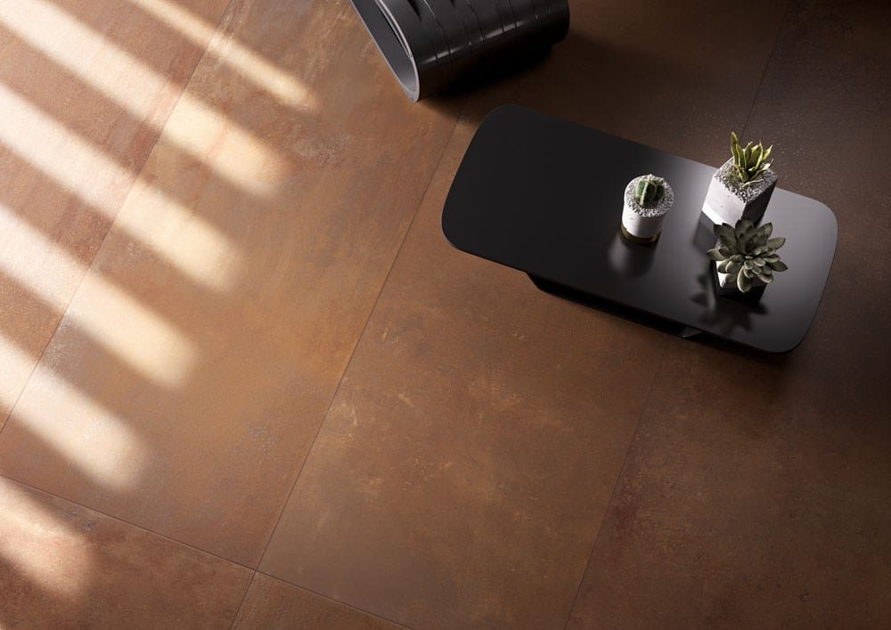 METAL - CORTEN by COTTO D'ESTE - Pavimento/rivestimento in gres laminato effetto metallo - 3