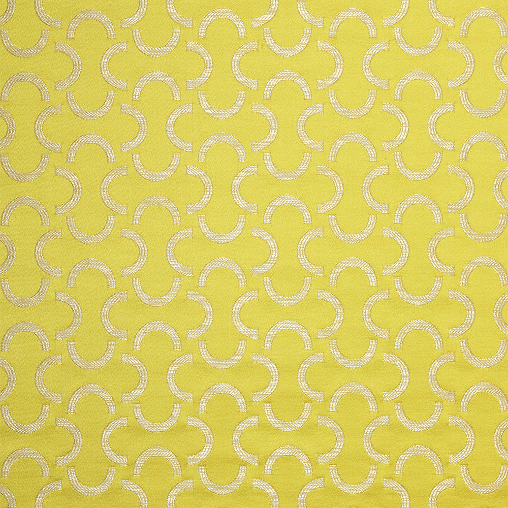 Fabric with graphic pattern MEZZALUNA By Dedar