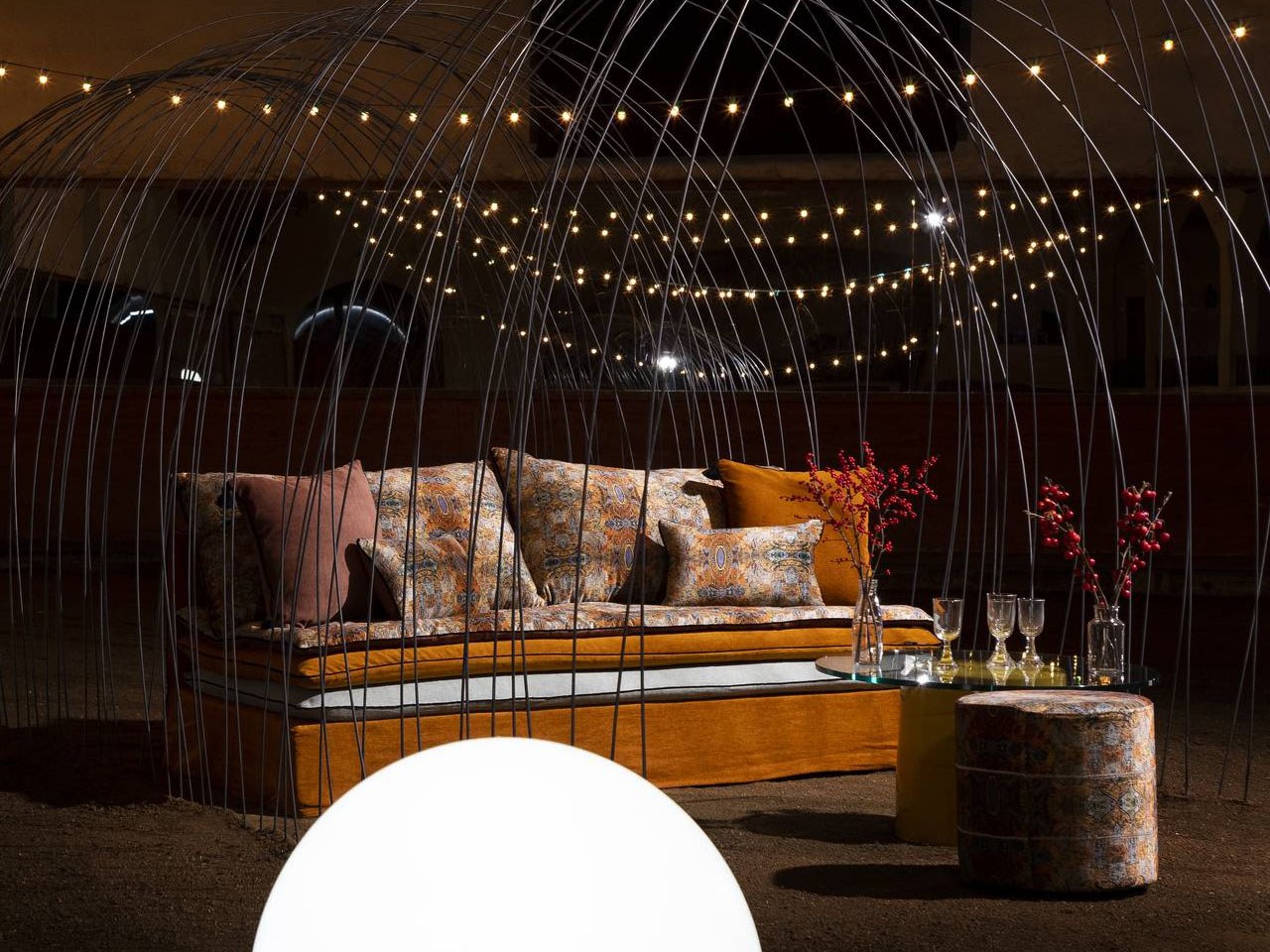 MILLE ET UNE NUIT | Corner sofa By Bérengère Leroy