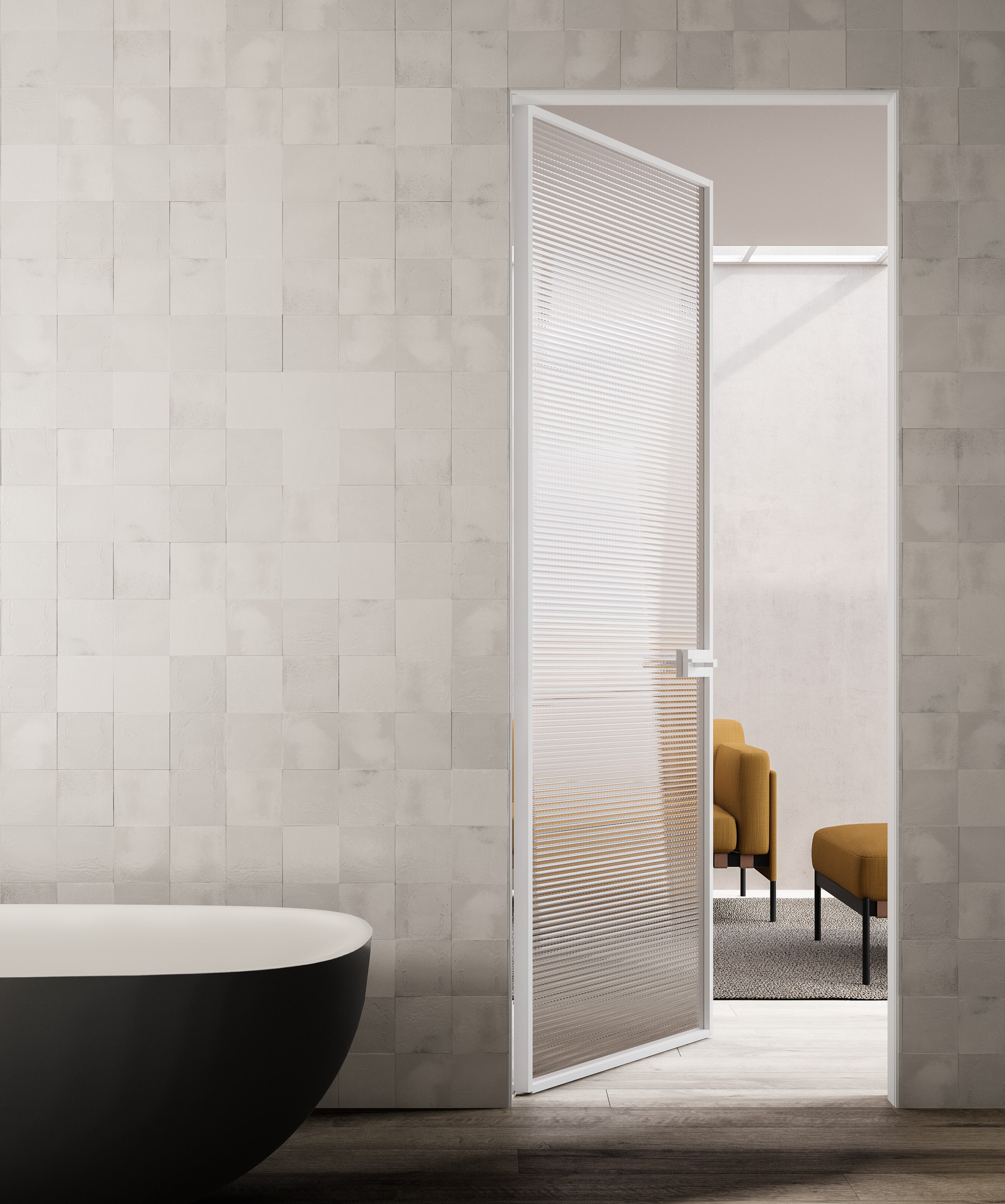 MITICA by ADL - Porta a battente in vetro - 11