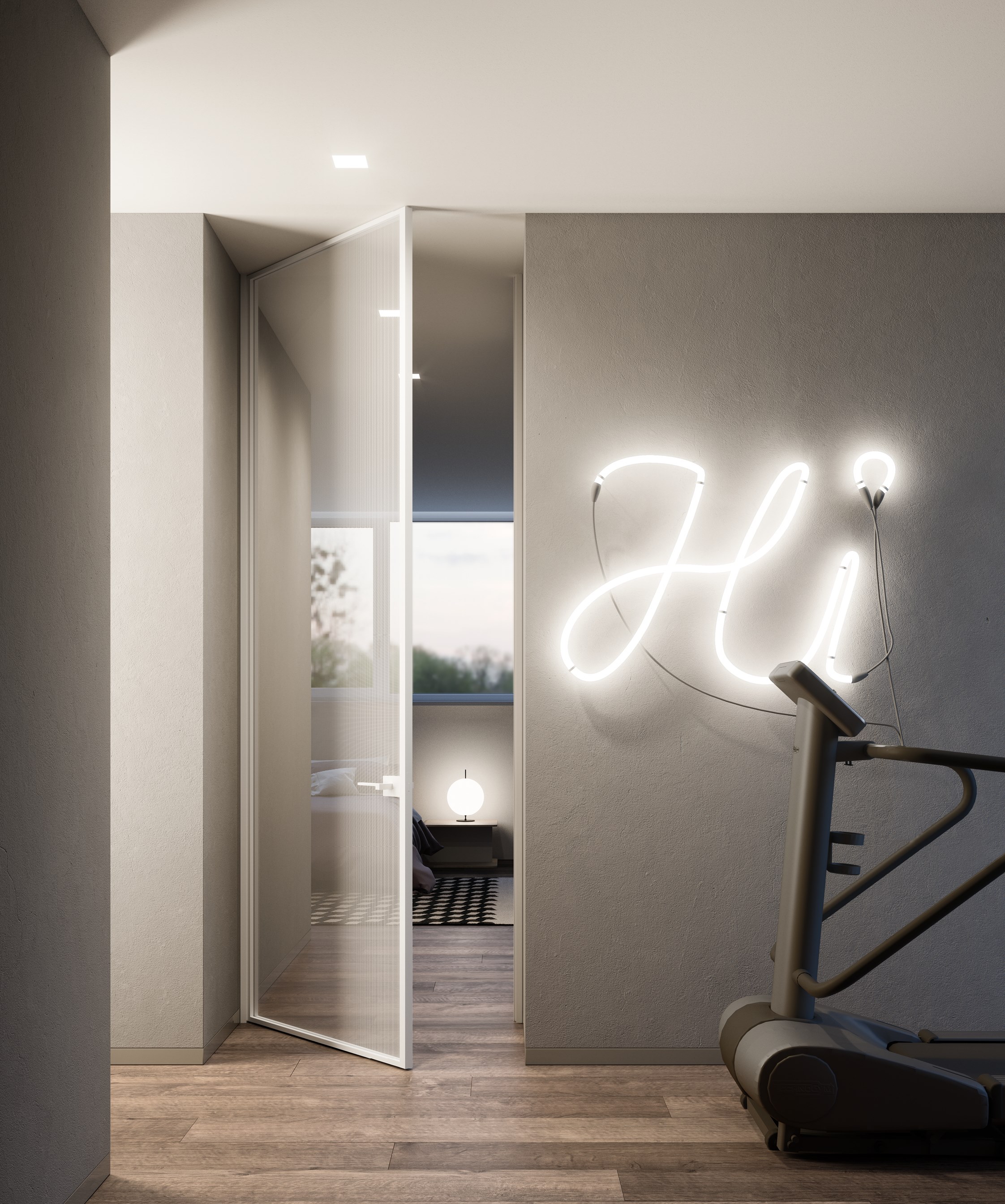 MITICA by ADL - Porta a battente in vetro - 14