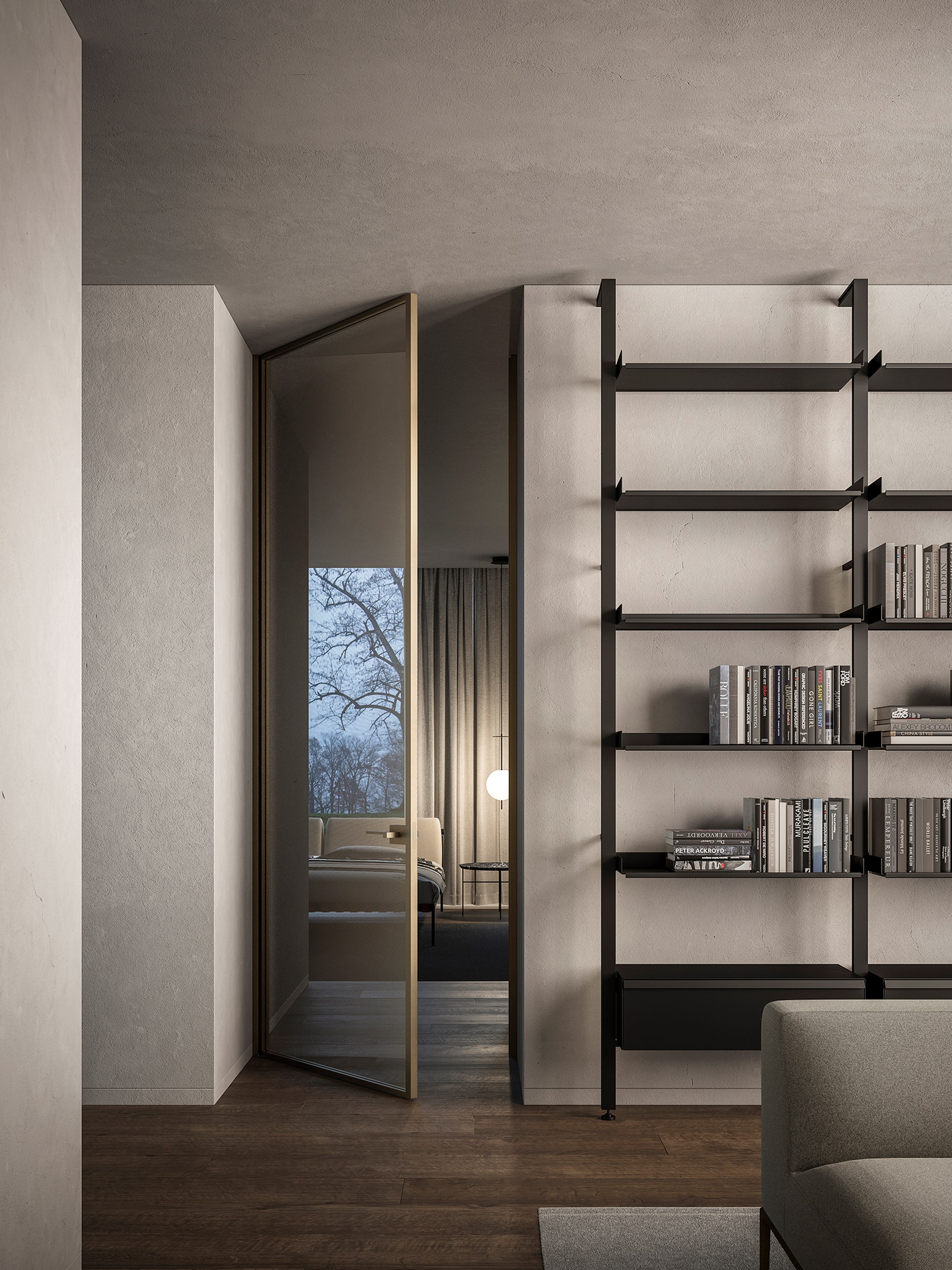 MITICA by ADL - Porta a battente in vetro - 5