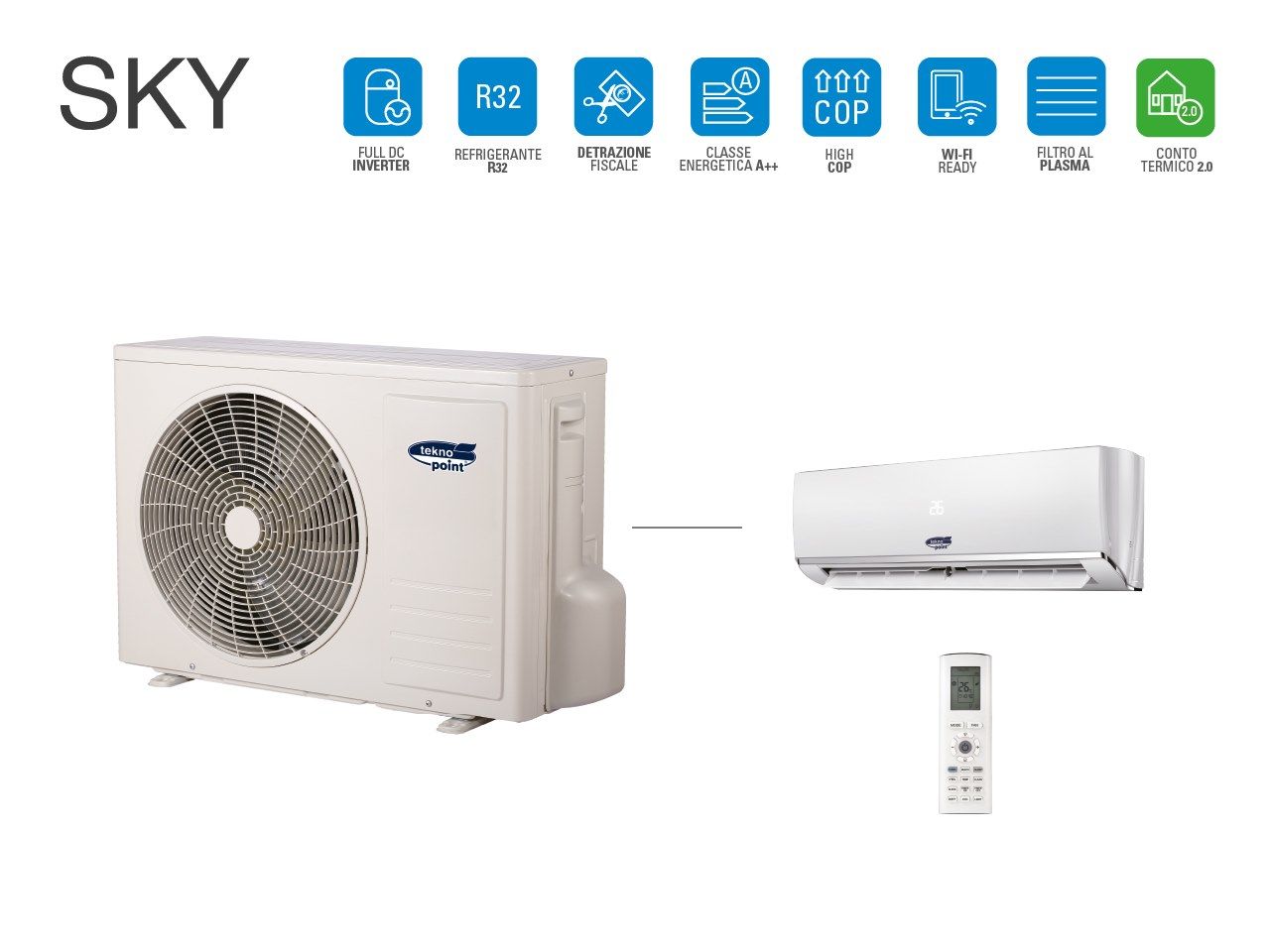 MONOSPLIT SKY by TEKNO POINT ITALIA - Climatizzatore mono-split - 2