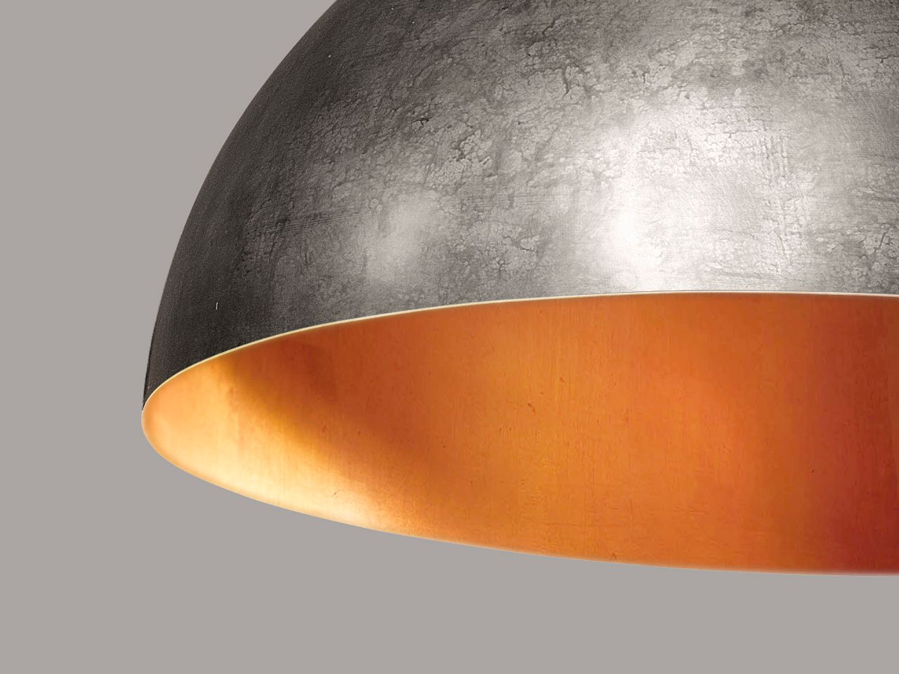 Direct-indirect light pendant lamp MOONLIGHT By Aldo Bernardi