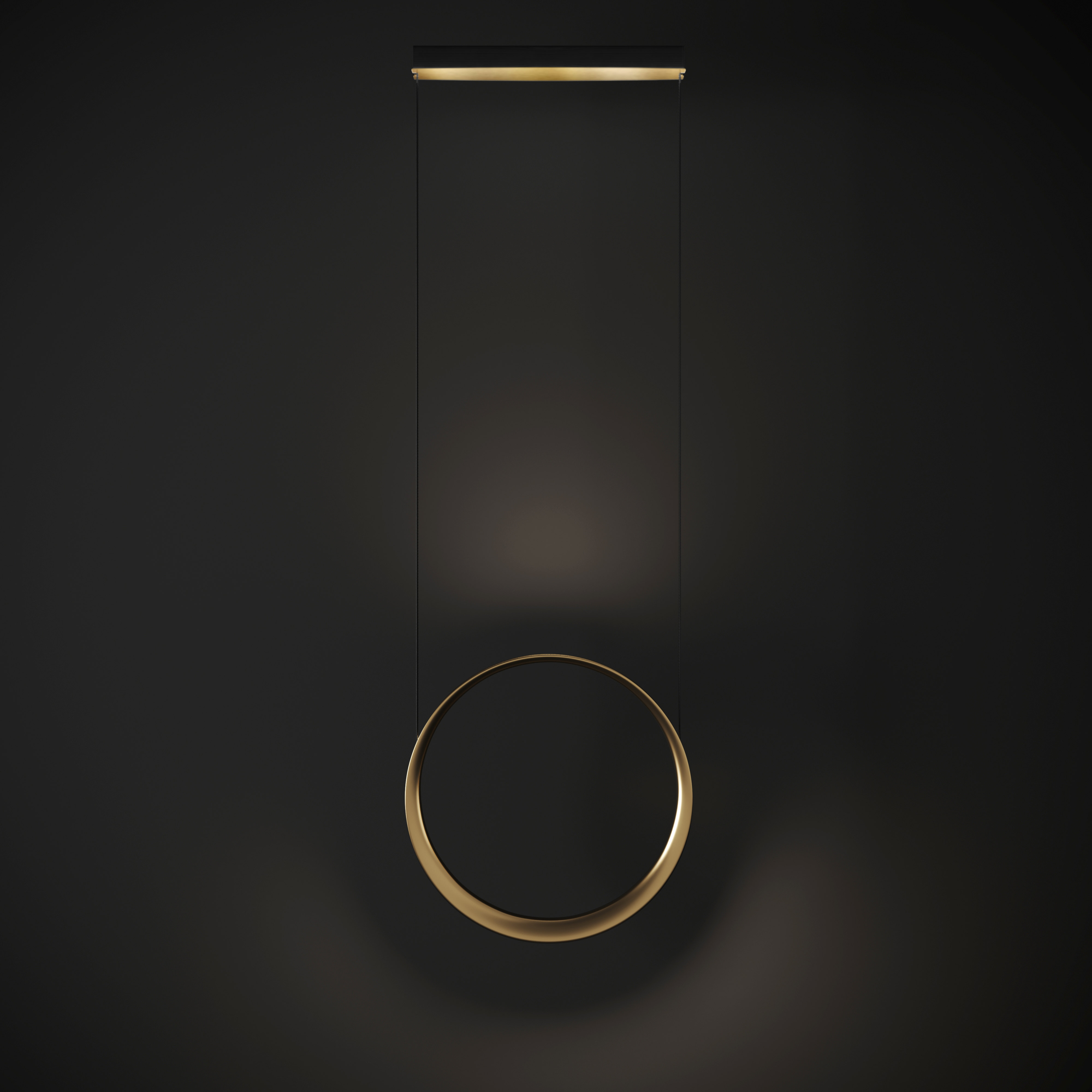 MOONLIGHT LED aluminium pendant lamp By Quasar