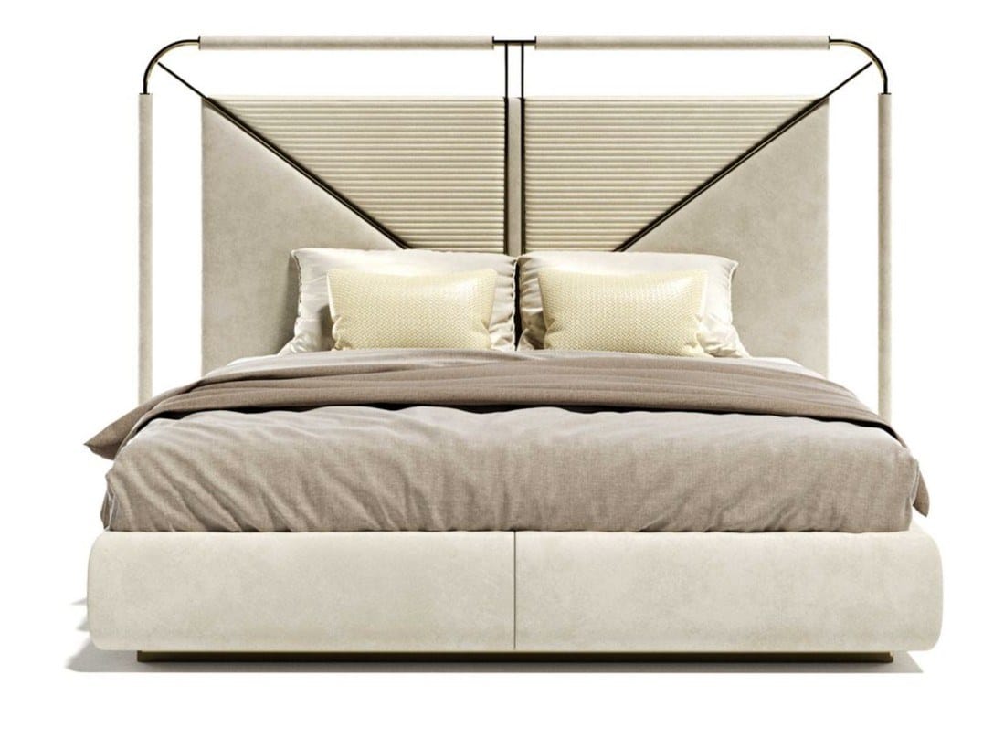 MORFEO by Capital Collection - Letto in tessuto con testiera alta