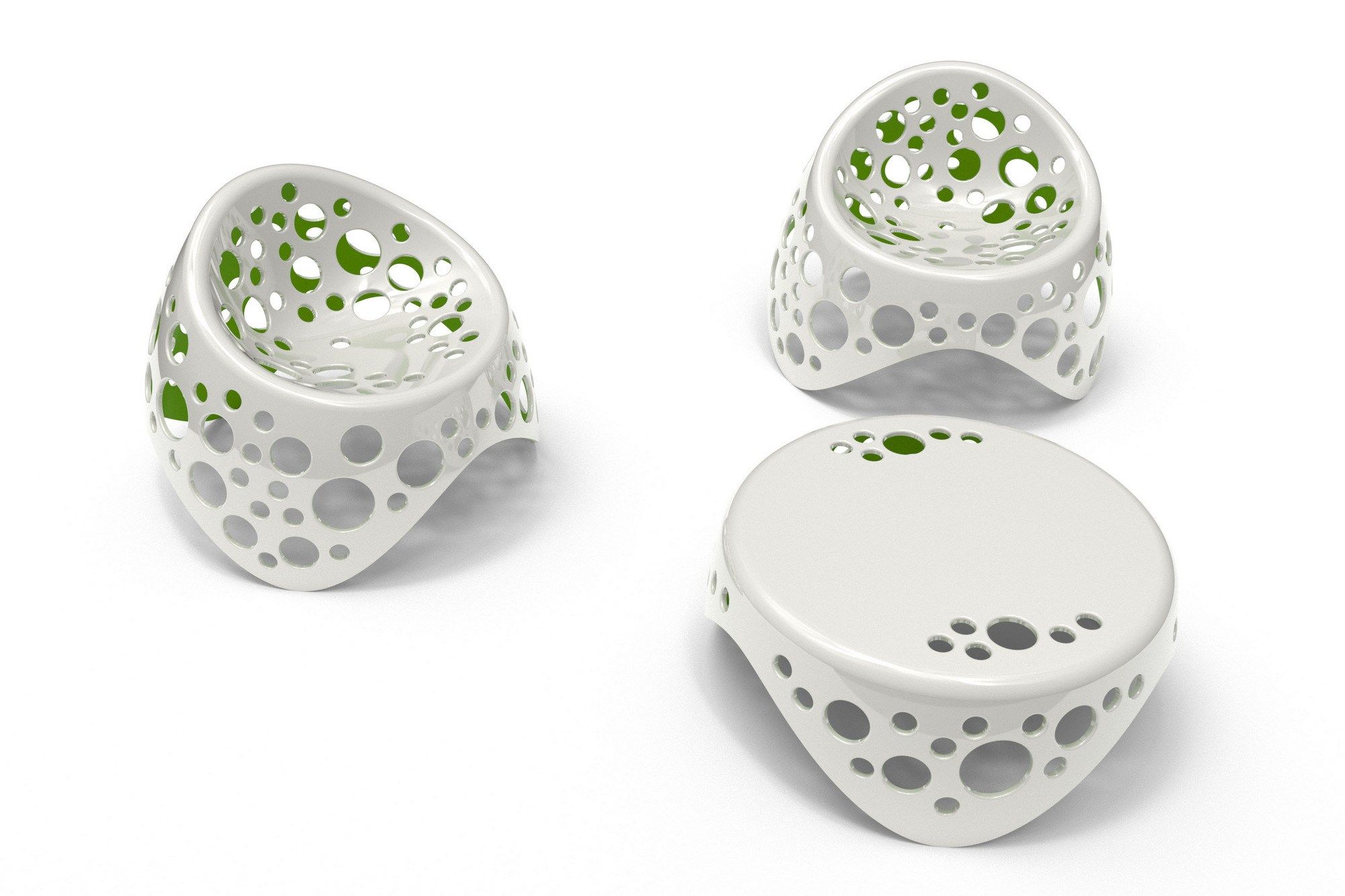 MOSS Coffee table By design Giancarlo Zema