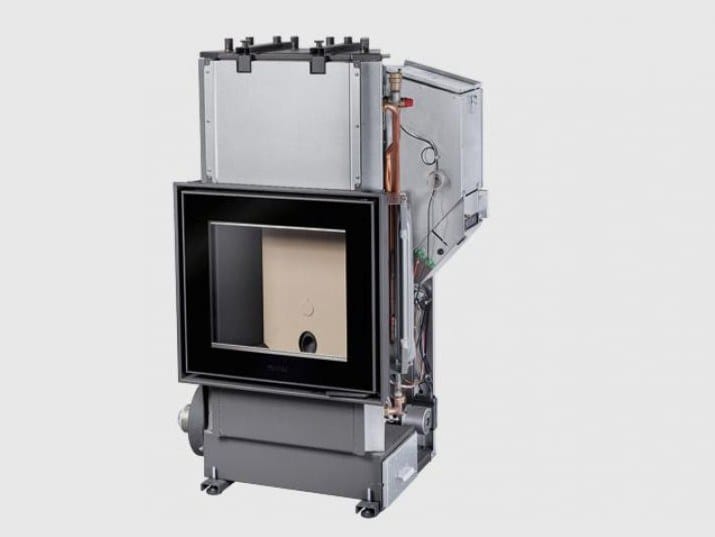 MP 973 TH | Termocamino by Piazzetta - Termocamino a pellet incassato classe A+