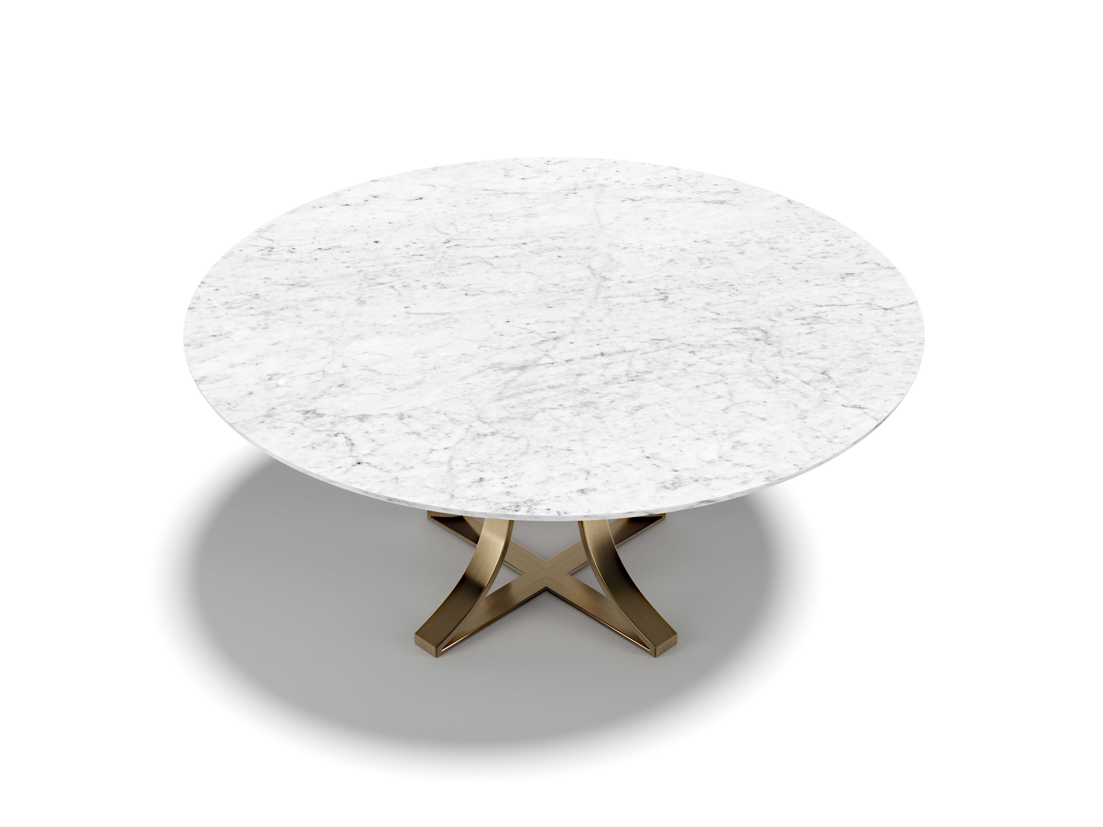 MUST T by Capital Collection - Tavolo rotondo in marmo e metallo - 3