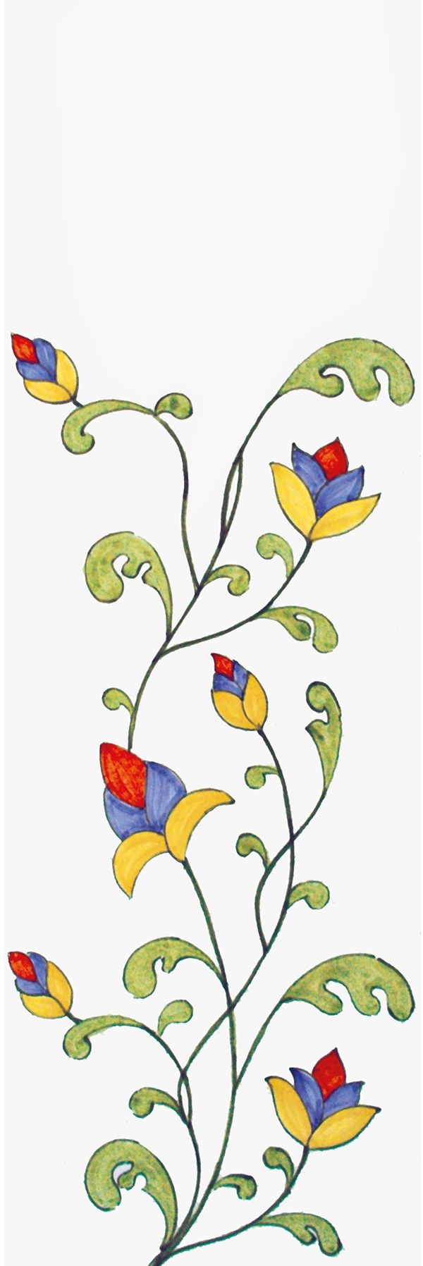 FLOWERS by Ma.Vi. Ceramica - Rivestimento fatto a mano - 4