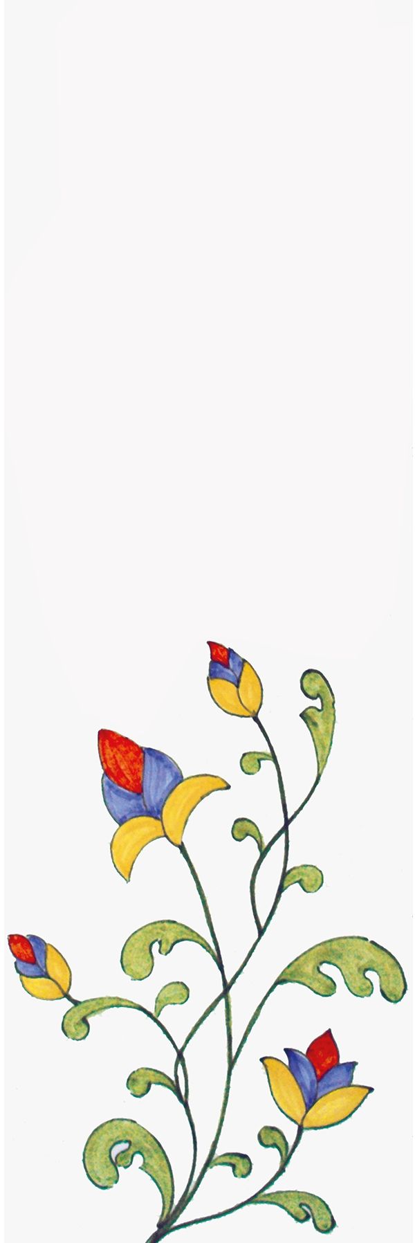 FLOWERS by Ma.Vi. Ceramica - Rivestimento fatto a mano - 3