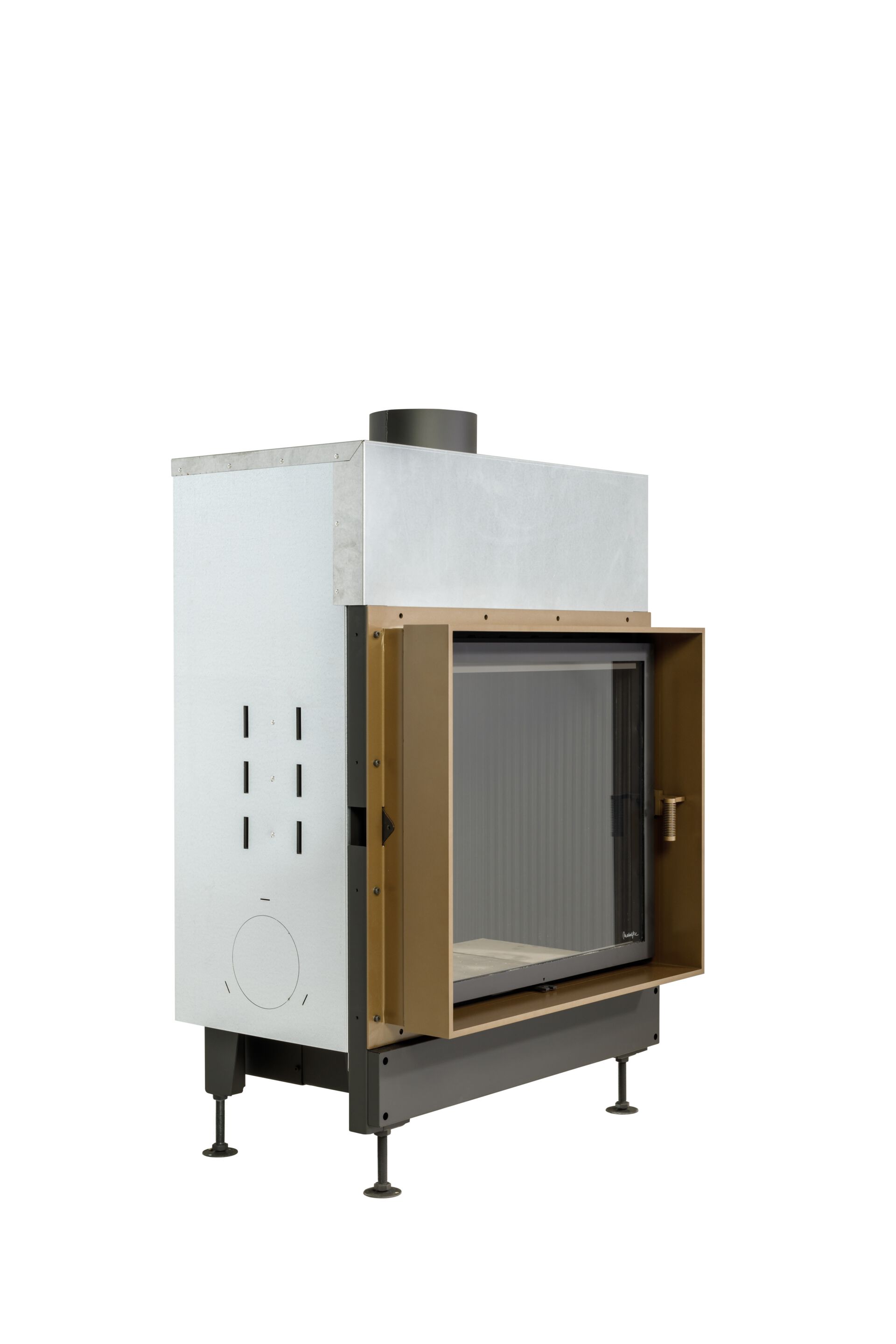Metalfire OPTIMUM 700-60 WHE 1SC Closed wood-burning fireplace By Metalfire