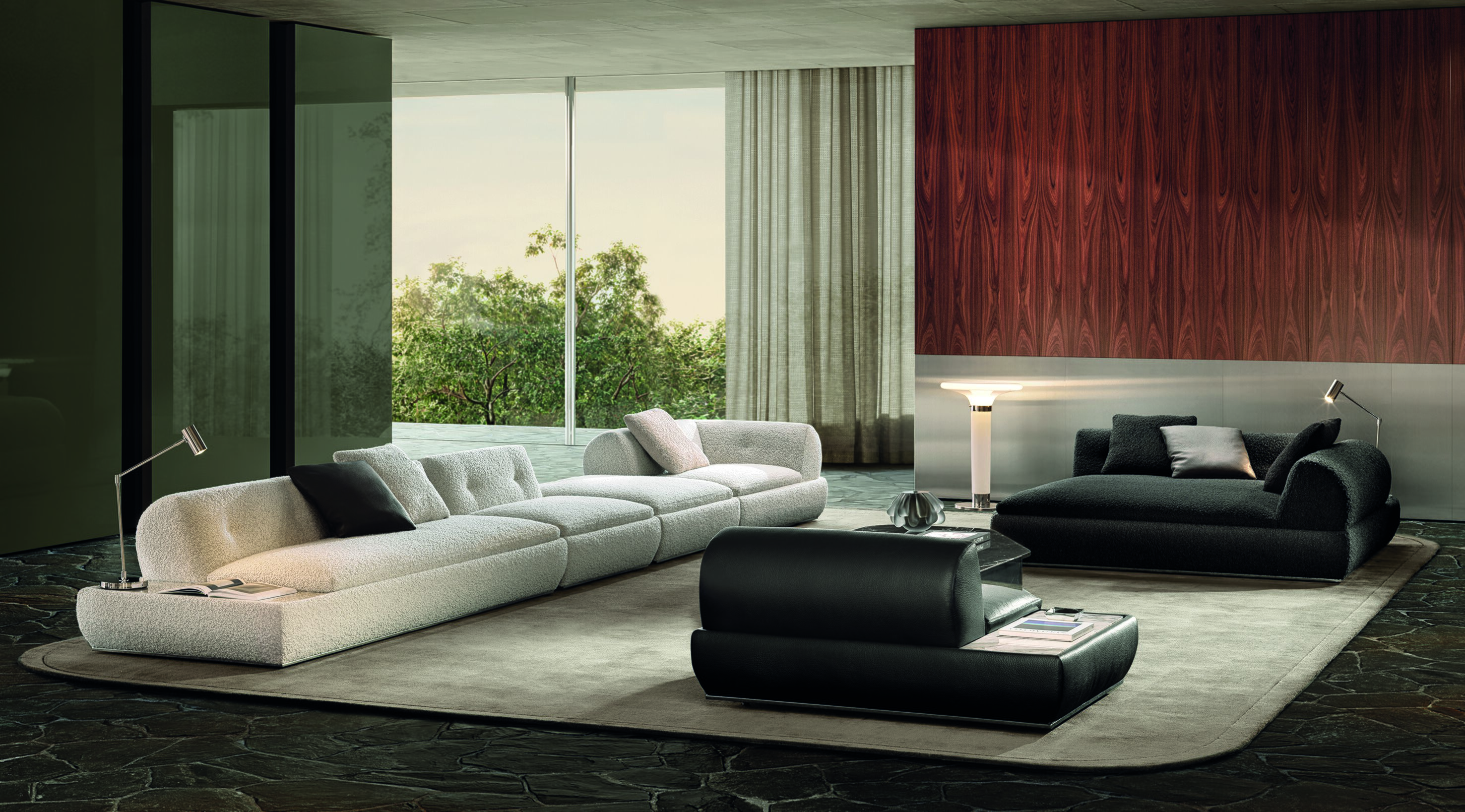 SUPERMOON Sofa By Minotti