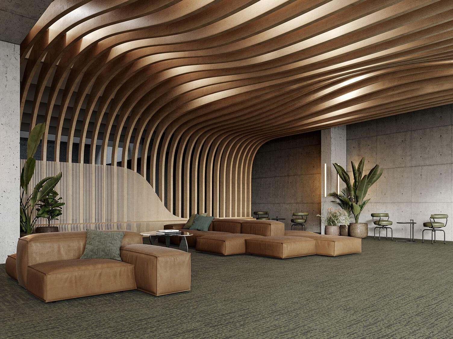 MEZZO by Modulyss - Moquette in ECONYL® a quadrotte