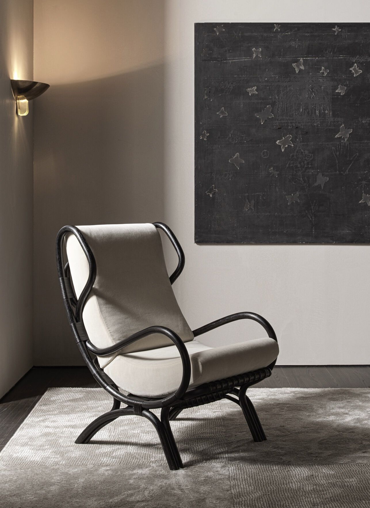 CONTINUUM D.163.7 Armchair By Molteni & C. | design Gio Ponti