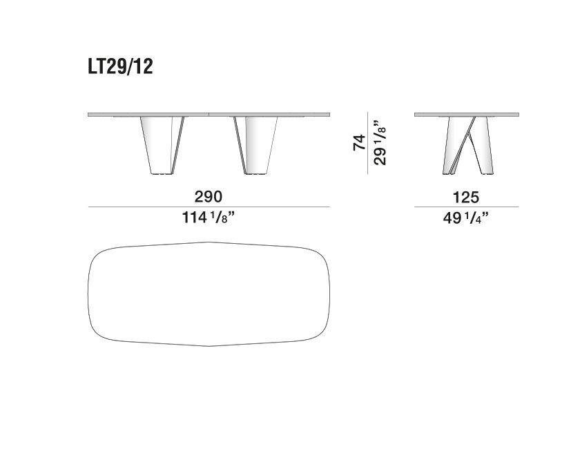 LISE Table By Molteni & C.