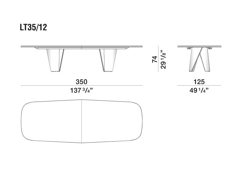 LISE Table By Molteni & C.
