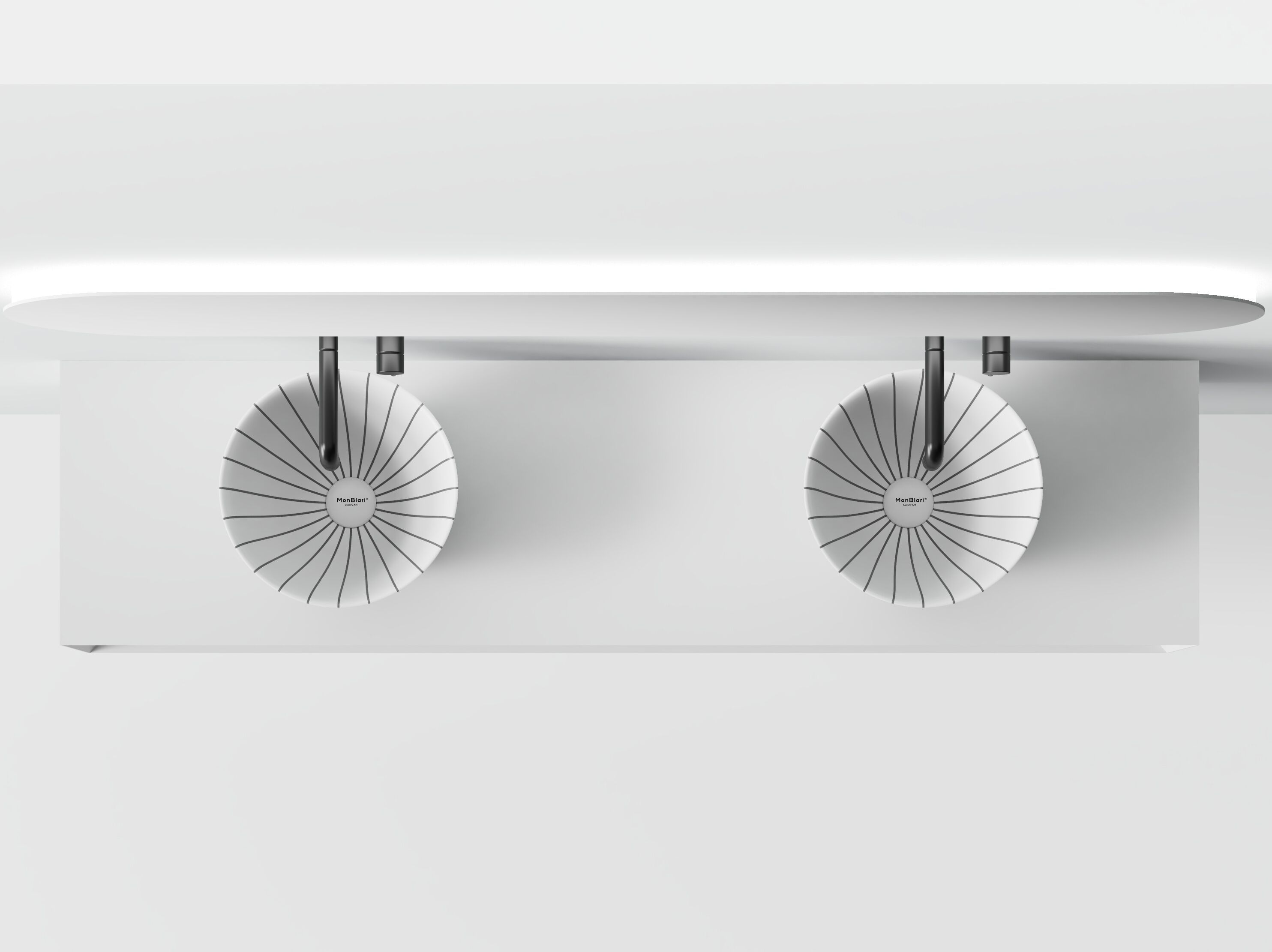 SWING by MonBlari - Mobile lavabo sospeso con cassetti - 5