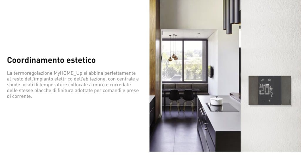 TERMOREGOLAZIONE MyHOME_Up by BTICINO - Sistema domotico - 7