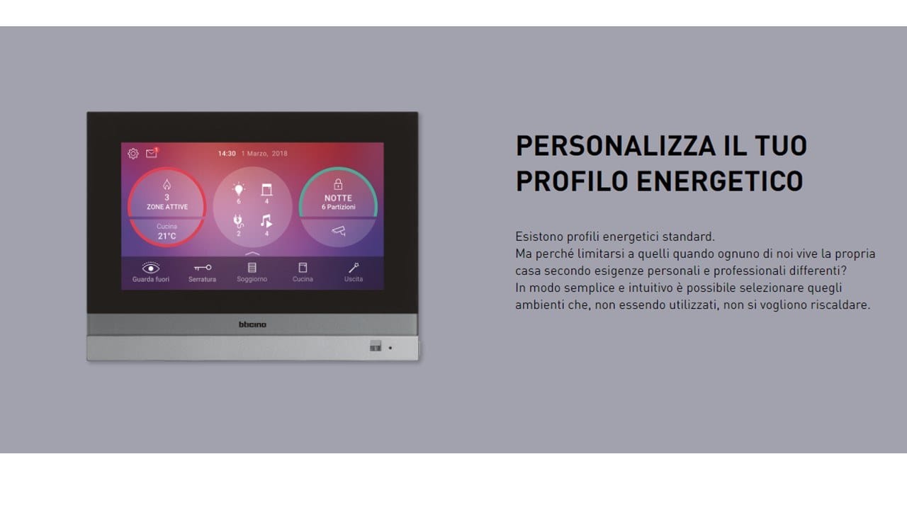 TERMOREGOLAZIONE MyHOME_Up by BTICINO - Sistema domotico - 3