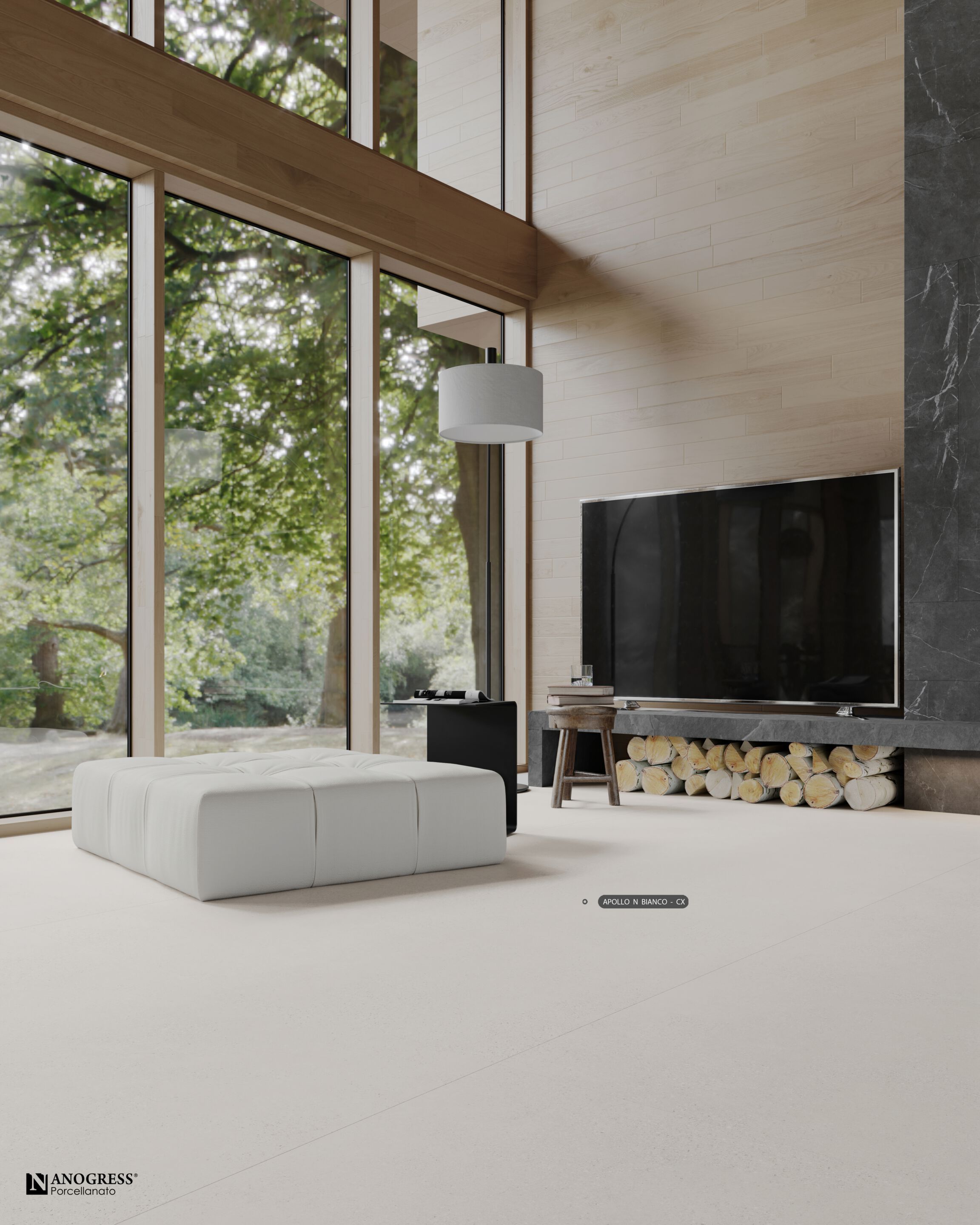 APOLLO by NANOGRESS - Pavimento/rivestimento in gres porcellanato effetto pietra - 4