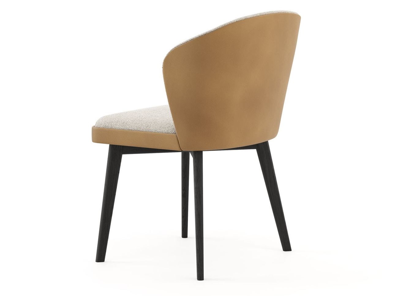 NELLY Upholstered linen chair By Laskasas