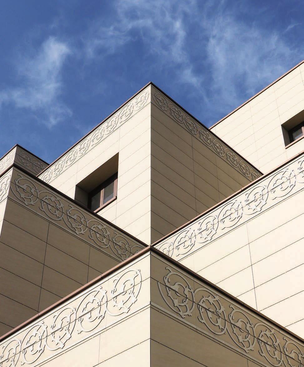 Neolith Panel System Facade panel SKYLINE By NEOLITH®