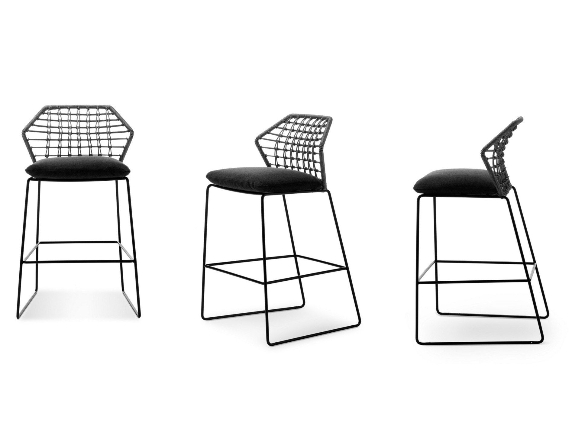 NEW YORK SOLEIL Garden stool New York Soleil Collection By Saba