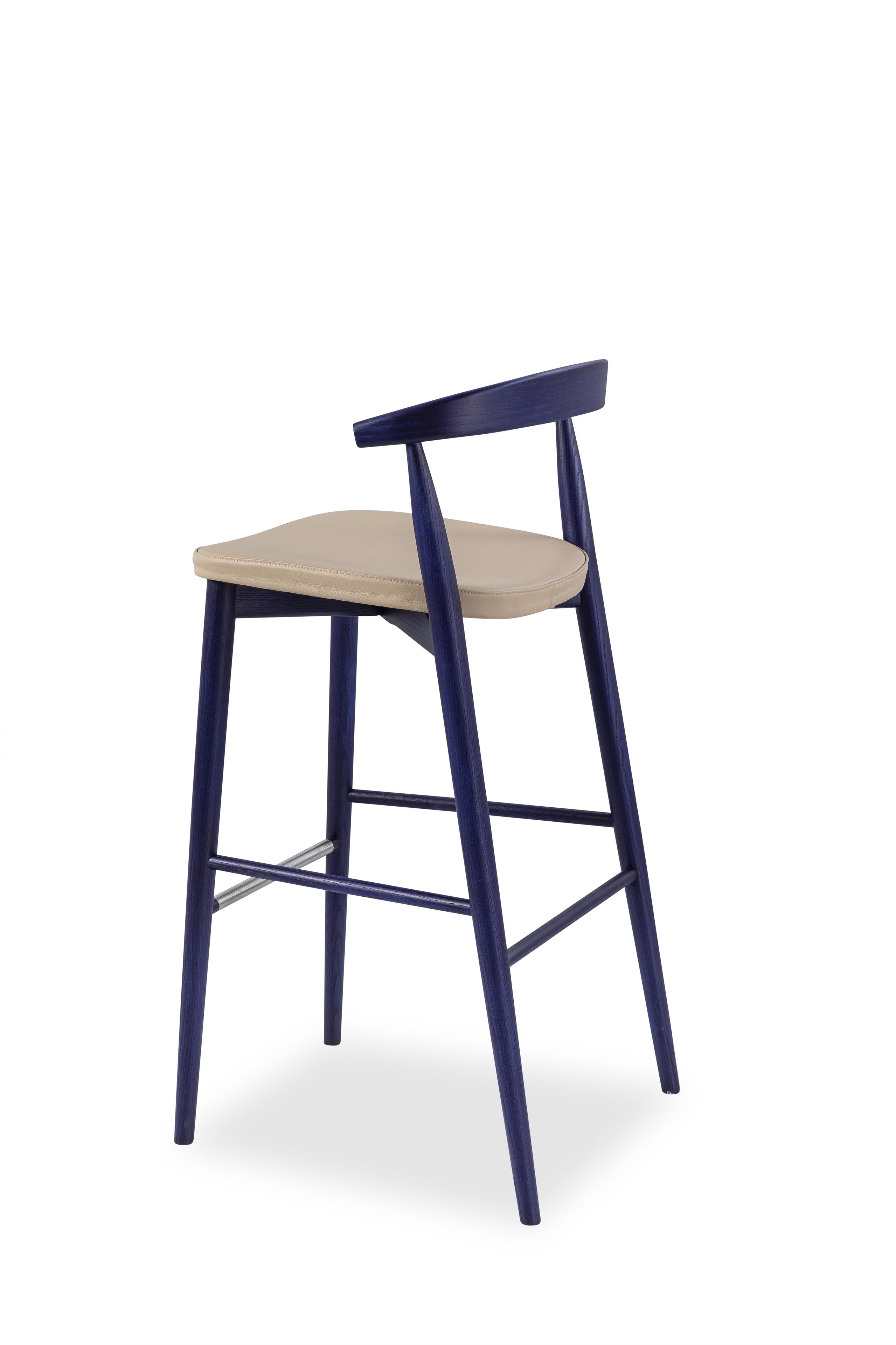 NEWOOD LIGHT High ash stool By Cappellini design BrogliatoTraverso