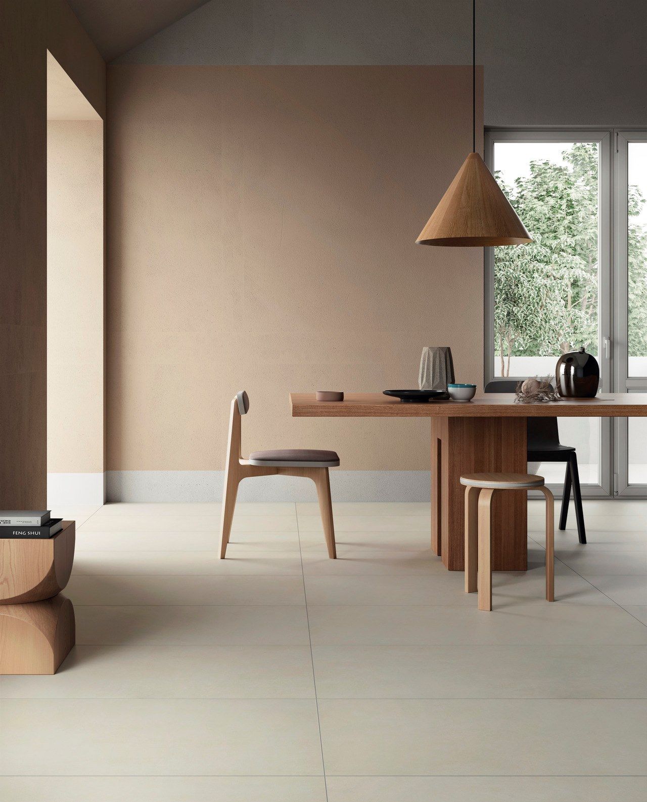 NEXT CHALK by ARIOSTEA - Pavimento/rivestimento in gres porcellanato per interni ed esterni effetto cemento - 2