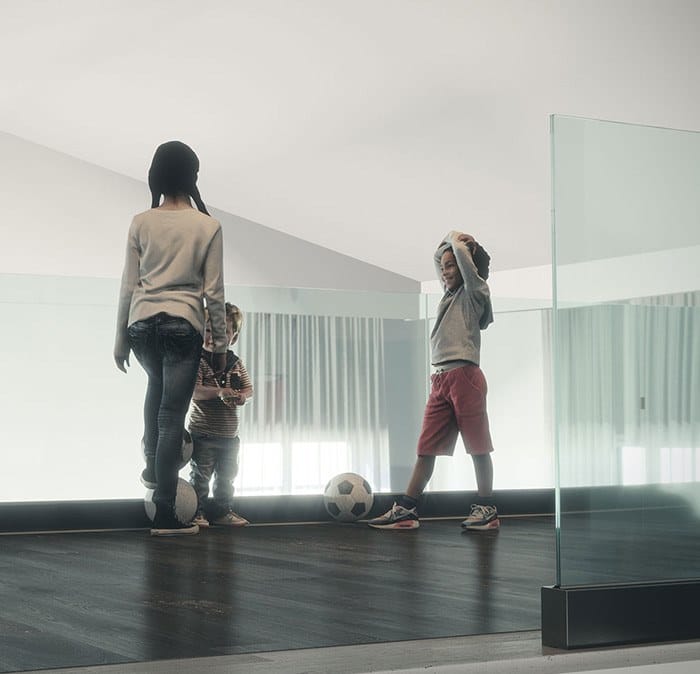 NINFA 106 by FARAONE - Parapetto in vetro - 3