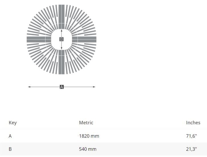 NOVA C BACK DONUT Wooden bench seating with back By Green Furniture
