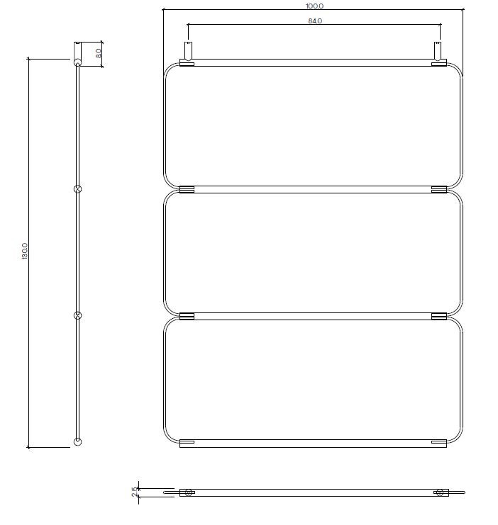 NUDO | Bathroom wall shelf Bathroom wall shelf By Ex.t | design MUT ...