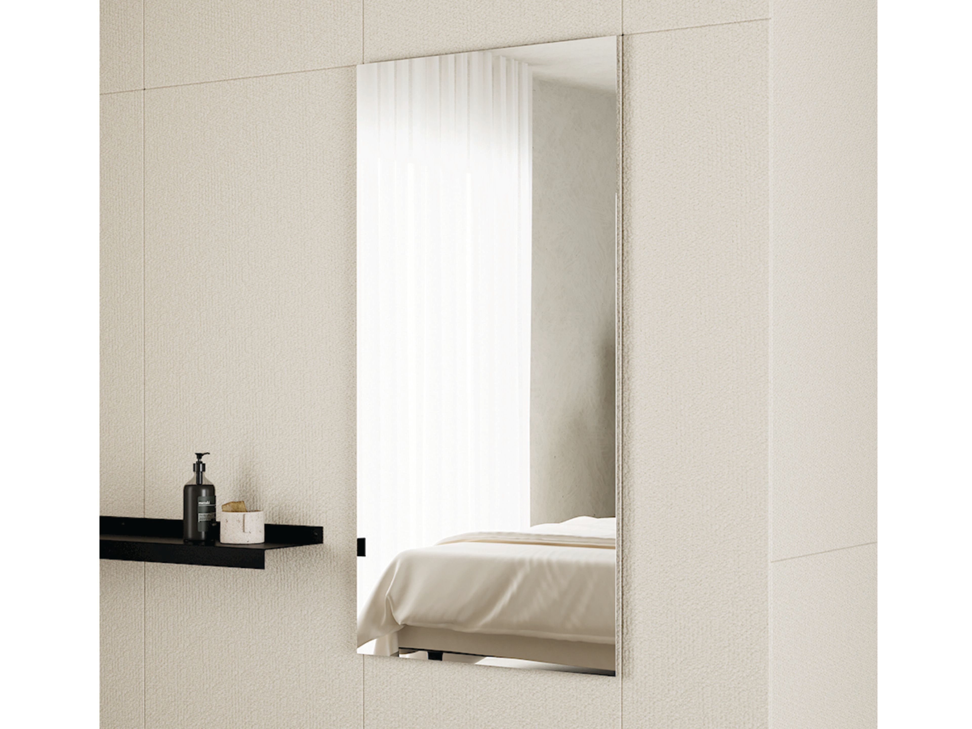 RIFLESSO by Nic - Specchio rettangolare con illuminazione integrata