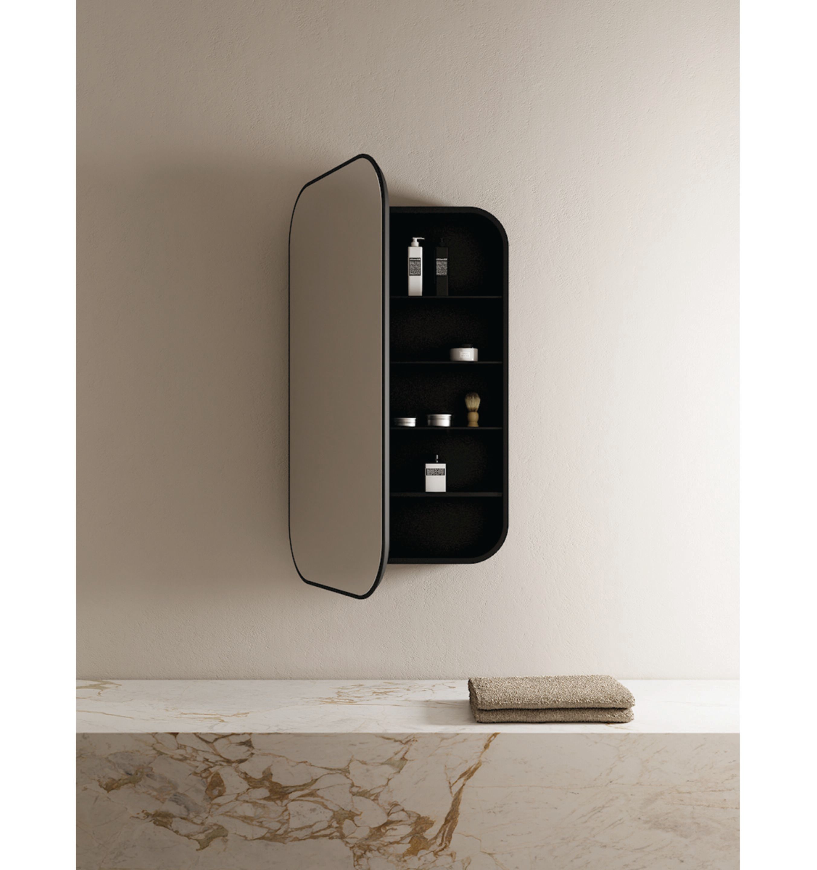 TRAMA by Nic - Specchio bagno rettangolare da parete - 2