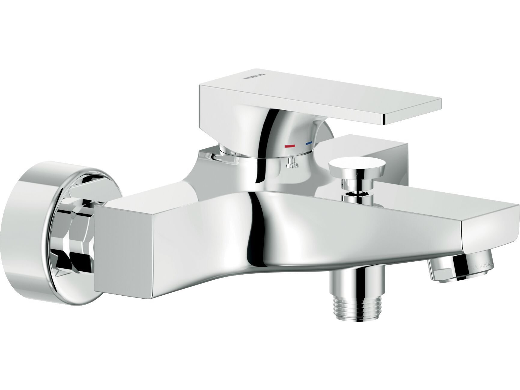 SEVEN by Nobili - Miscelatore per vasca monocomando a muro